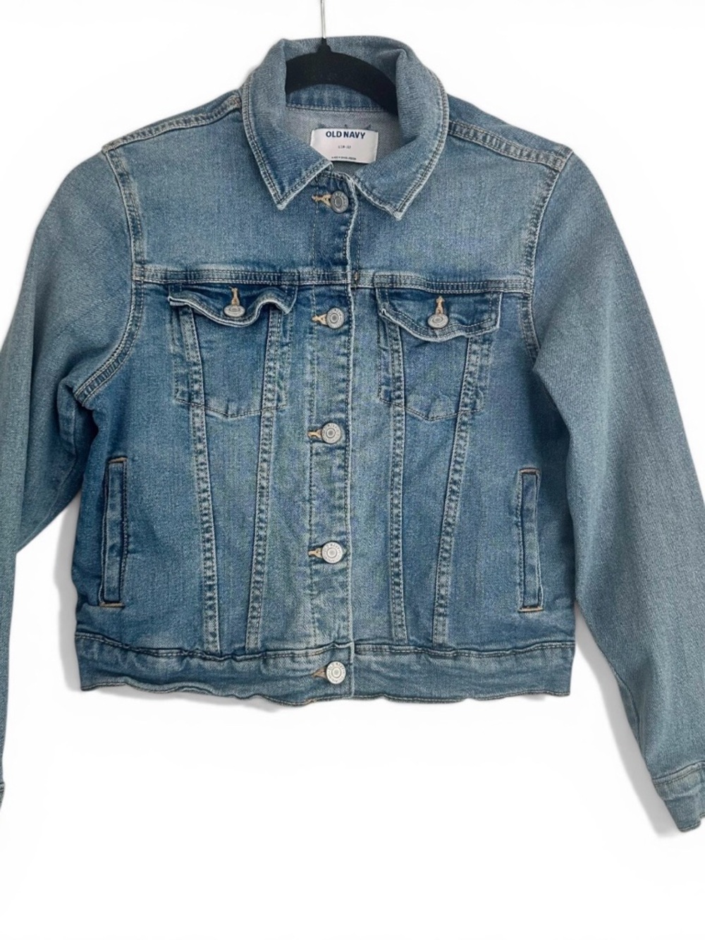 Old Navy Faded Blue Denim Jacket - Picture 1 of 5